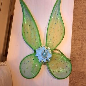 Tinkerbell wings with shoes